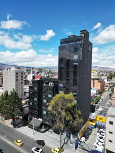 Nespecifikovaný výhled na destinaci Bogotá nebo výhled na město při pohledu z hotelu