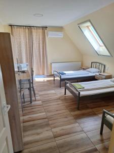 Postel nebo postele na pokoji v ubytování Hotel Amarillis
