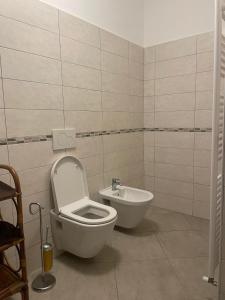 Koupelna v ubytování appartamento da Ernesto