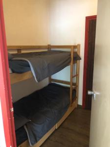 Μία ή περισσότερες κουκέτες σε δωμάτιο στο Appartement Chamonix