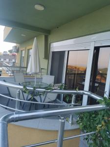Balkón nebo terasa v ubytování Apartments Bibic