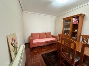 Posezení v ubytování Apartamento Salgueirón