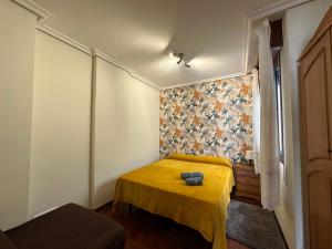 Postel nebo postele na pokoji v ubytování Apartamento Salgueirón