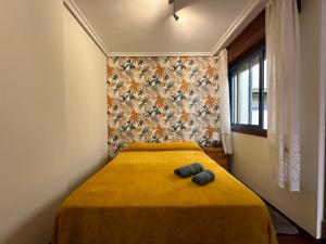 Postel nebo postele na pokoji v ubytování Apartamento Salgueirón
