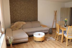 Area soggiorno di Apartmány B. Němcové