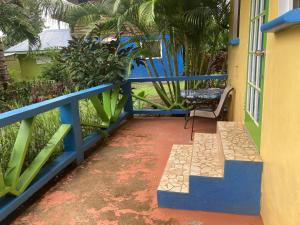 Ban công/sân hiên tại Jacoway Inn