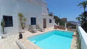 Πισίνα στο ή κοντά στο Casa el Almendro piscina privada