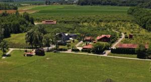 Gornja KovačicaにあるVila Sanの緑地の家屋