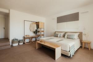 Postel nebo postele na pokoji v ubytování NUALI - Stazzo in Gallura