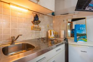 Η κουζίνα ή μικρή κουζίνα στο Studio Apartman Estera +4 φωτογραφίες