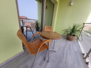 Uma varanda ou terraço em Appart-Hotêl Résidence TITANIC