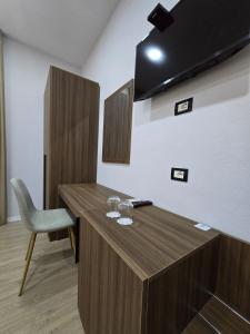 TV a/nebo společenská místnost v ubytování Hotel Aleks