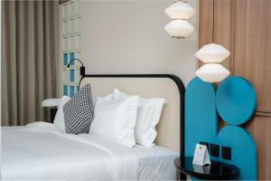 Sunway Tabuk Hotel客房内的一张或多张床位
