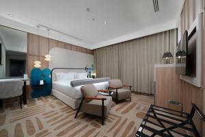 TV a/nebo společenská místnost v ubytování Sunway Tabuk Hotel