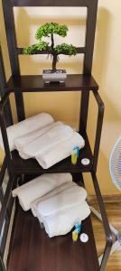Letto o letti in una camera di Light Hotel