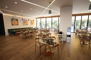 Veitingastaður eða matsölustaður á Durres Bay Hotel