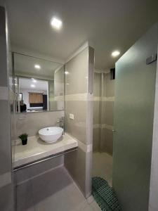 Vannituba majutusasutuses Hotel Plaza Norte Cali