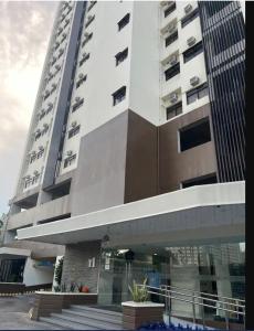 Budova, kde se aparthotel nachází