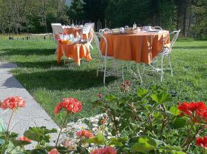 Giardino di Bed and Breakfast Cappeler