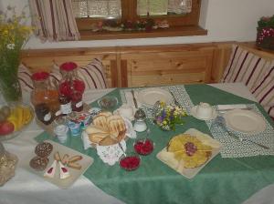 Cibo presso il bed & breakfast o nelle vicinanze