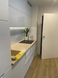 Kuchyň nebo kuchyňský kout v ubytování Bursztynowe Apartamenty Resort & SPA Prywatnie + 3 fotografie