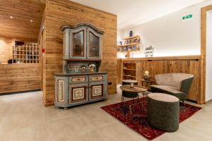 Kuchyň nebo kuchyňský kout v ubytování Hotel Gran Paradis
