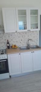 Kuchyň nebo kuchyňský kout v ubytování Apartman Vito