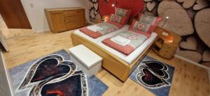 Postel nebo postele na pokoji v ubytování Renatas Ferienwohnung ISABEL