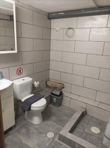 Koupelna v ubytování Βαχος rooms 5