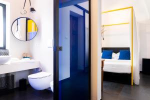 Voodi või voodid majutusasutuse Palazzo Biancofiore, suites & rooftop toas