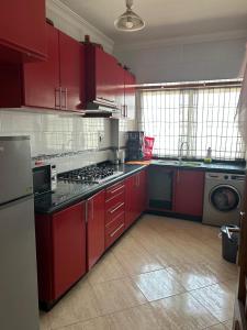 Η κουζίνα ή μικρή κουζίνα στο Tadart luxery hoom