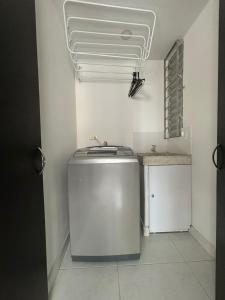 Kuchyň nebo kuchyňský kout v ubytování Apartamento de descanso Peñalisa Ricaurte