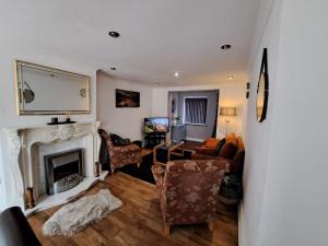 Et tv og/eller underholdning på City Centre Semi-Detached-House