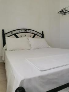 Postel nebo postele na pokoji v ubytování Appartement F3 en location d'été