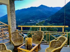 Splošen pogled na gorovje oz. razgled na gore, ki ga ponuja hotel