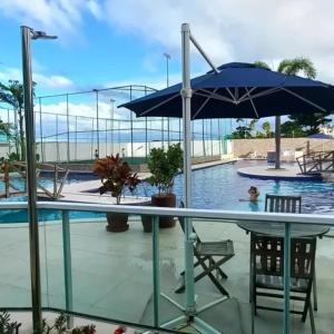 Πισίνα στο ή κοντά στο Apartamento a Beira mar