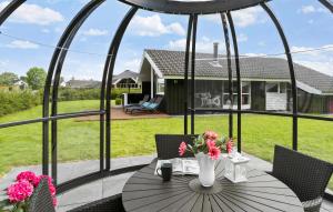 Zahrada ubytování Holiday Home Pøt Strandby Juelsminde T