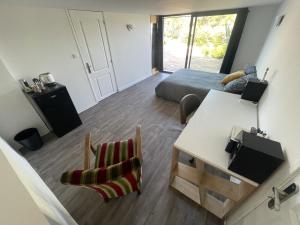 Postel nebo postele na pokoji v ubytování La matelloise + 4 fotografie