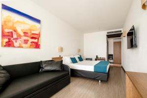 TV a/nebo společenská místnost v ubytování Hotel Cristallo