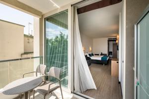 Kuchyň nebo kuchyňský kout v ubytování Hotel Cristallo