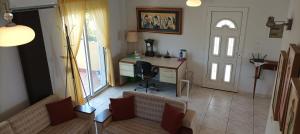 A seating area at George & Katerina Houses