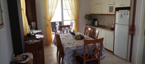 A kitchen or kitchenette at George & Katerina Houses