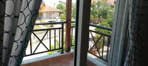 A balcony or terrace at George & Katerina Houses