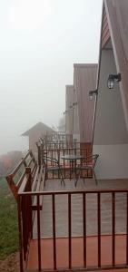 Balkón nebo terasa v ubytování Tae Khob Fah at Phu Thap Buek