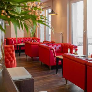 Posezení v ubytování Hotel Nordhausen