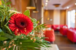 Posezení v ubytování Hotel Nordhausen