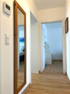 Postel nebo postele na pokoji v ubytování Ferienwohnung in Gerolstein Zentrum