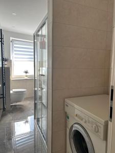 Koupelna v ubytování Ferienwohnung in Gerolstein Zentrum