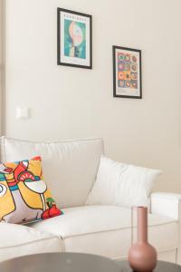 Area soggiorno di Palm View Suites