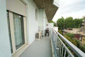Balkón nebo terasa v ubytování Lugano Residence